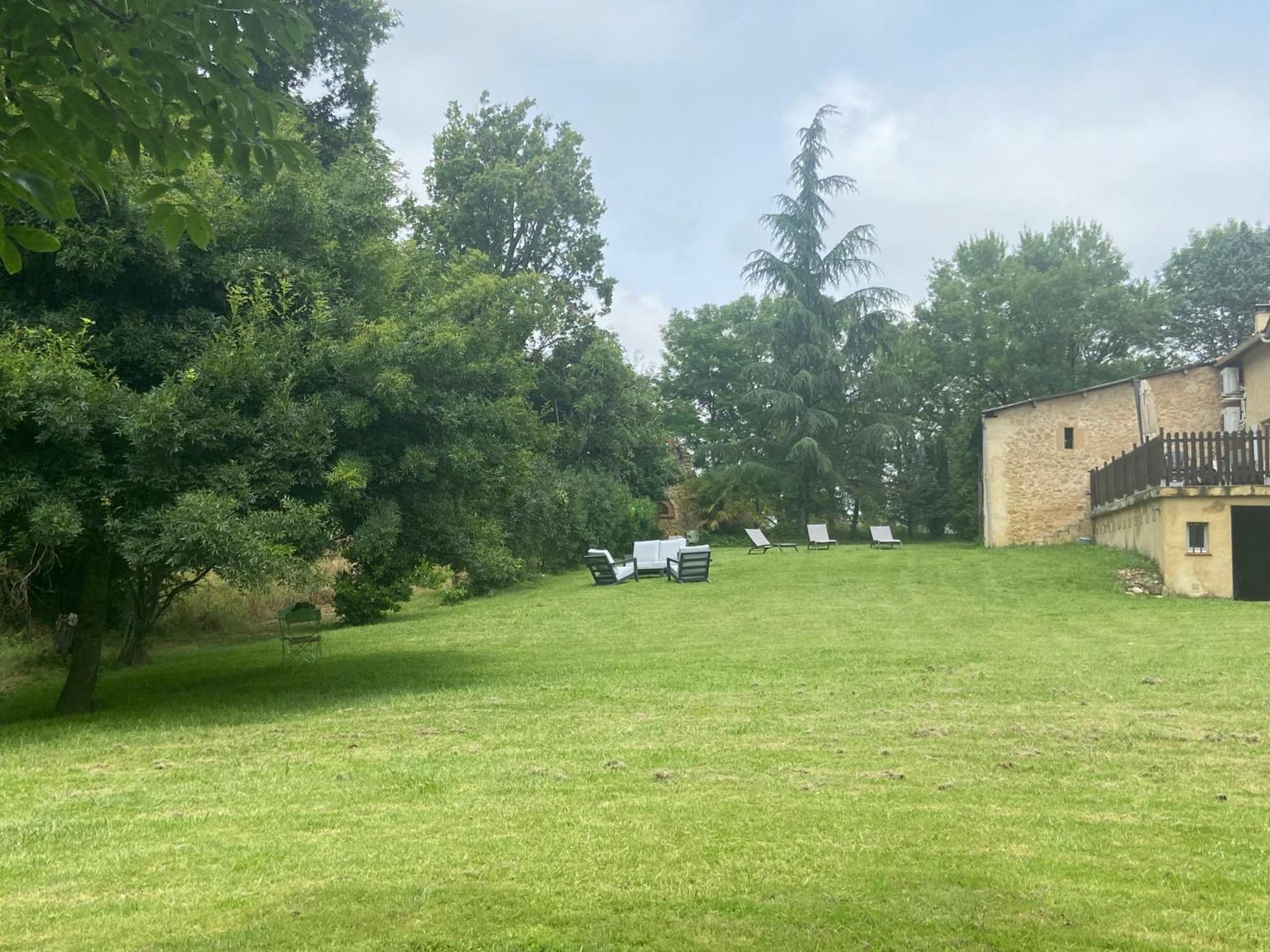 La Grange De Garac Otel Saint-Christaud  Dış mekan fotoğraf